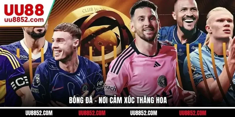 Bóng đá - Nơi cảm xúc thăng hoa